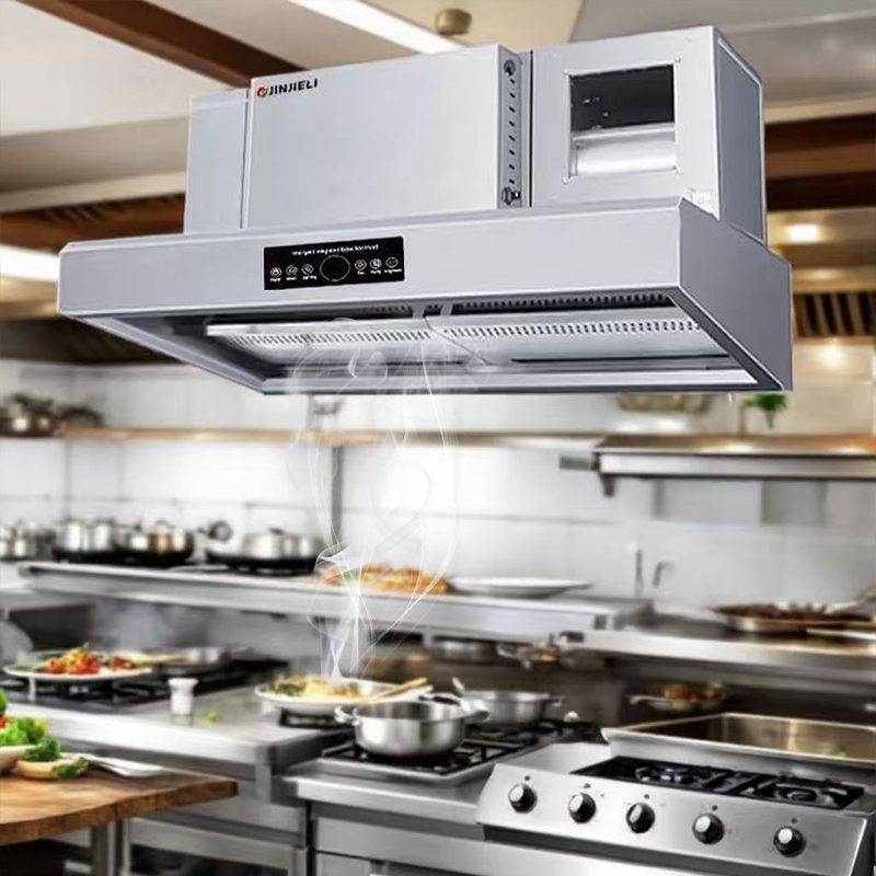 Commercial Kitchen Fire Suppression System - Gewerbliche Küchenabzugshaube mit Feuerlöschsystem, Gasabsauganlage, Gaswäscher