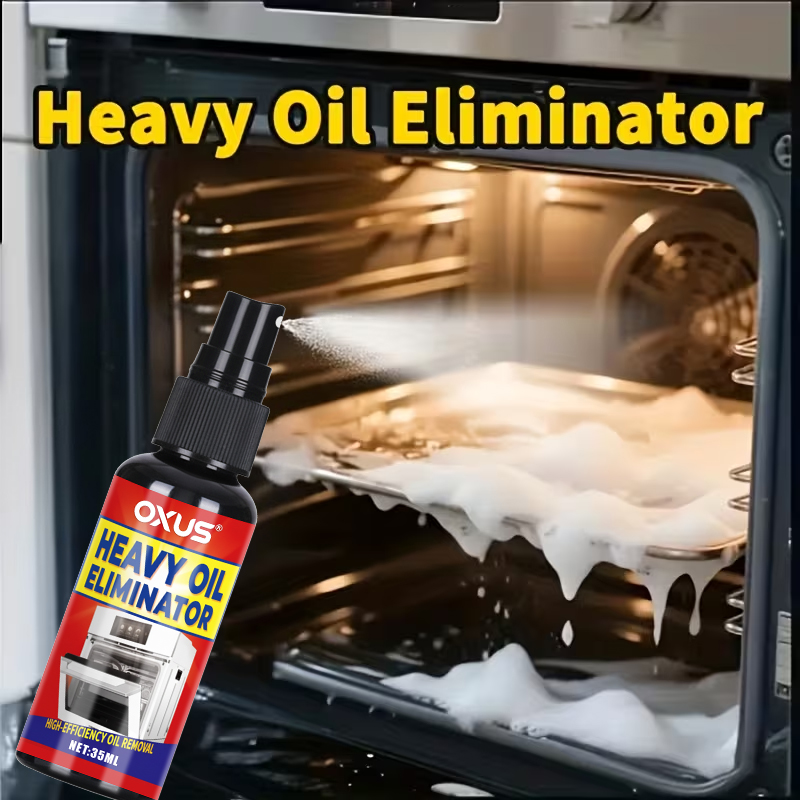 Commercial Kitchen Grease Cleaner - 35ml Fettlöser Kraftvoller Küchen-Entfetter-Spray Edelstahl-Dunstabzugshauben Kochfeld-Reiniger