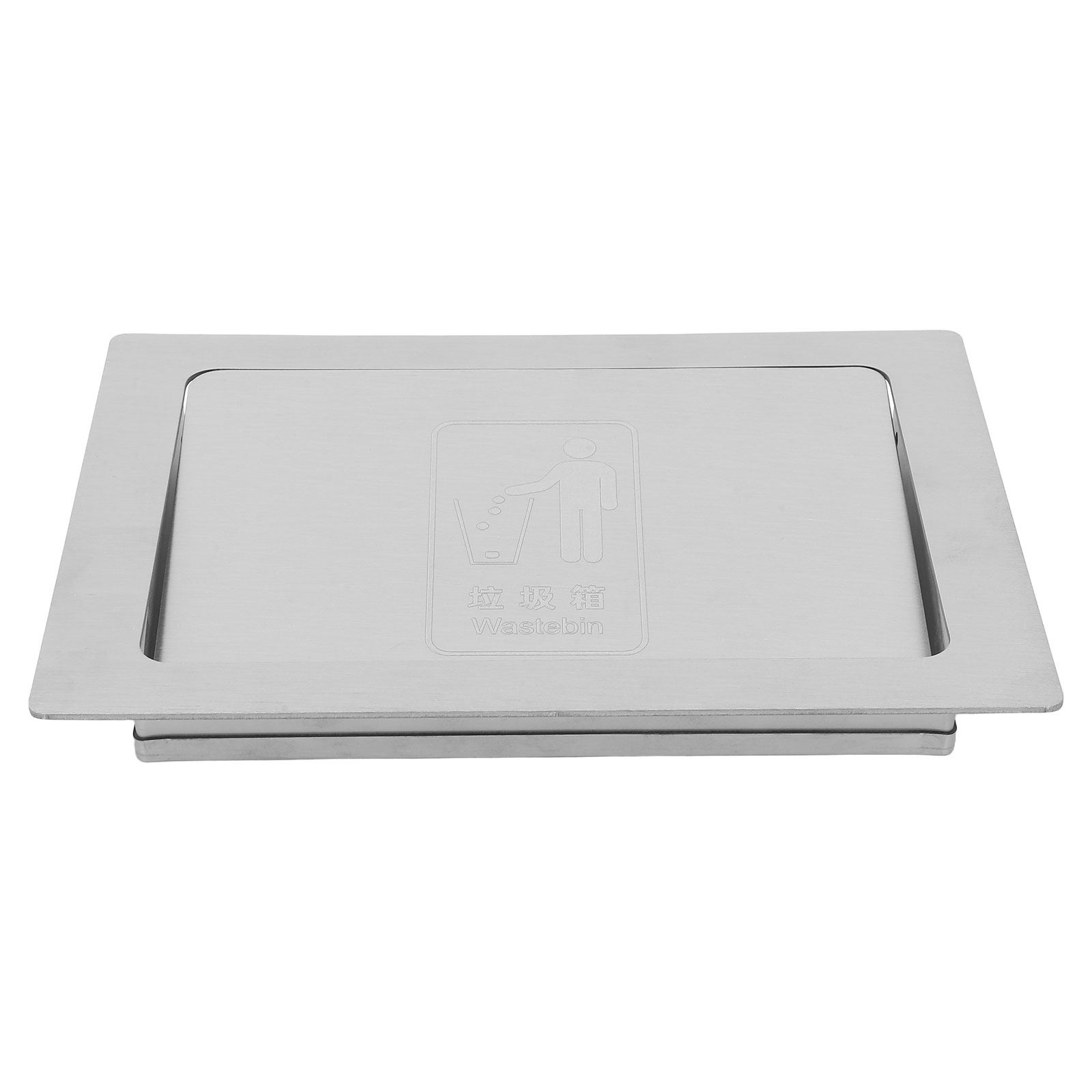 Commercial Kitchen Garbage Can - Einbau-Mülleimerdeckel aus Edelstahl für Arbeitsplatten, integrierter