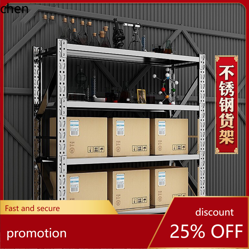 Commercial Kitchen Warehouse - Hochbelastbare Edelstahl-Lagerregale – mehrstöckige Regale für