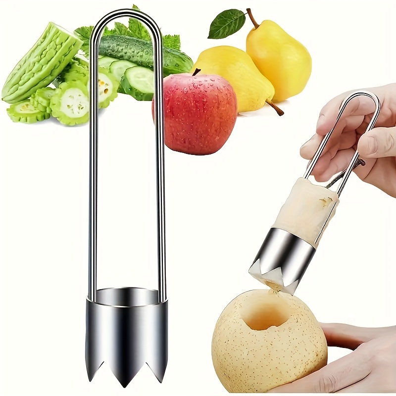 Commercial Kitchen Equipment List - Edelstahl Obst- und Gemüseentkerner Paprika-Samenentferner Apfel-Birnen-Entkerner