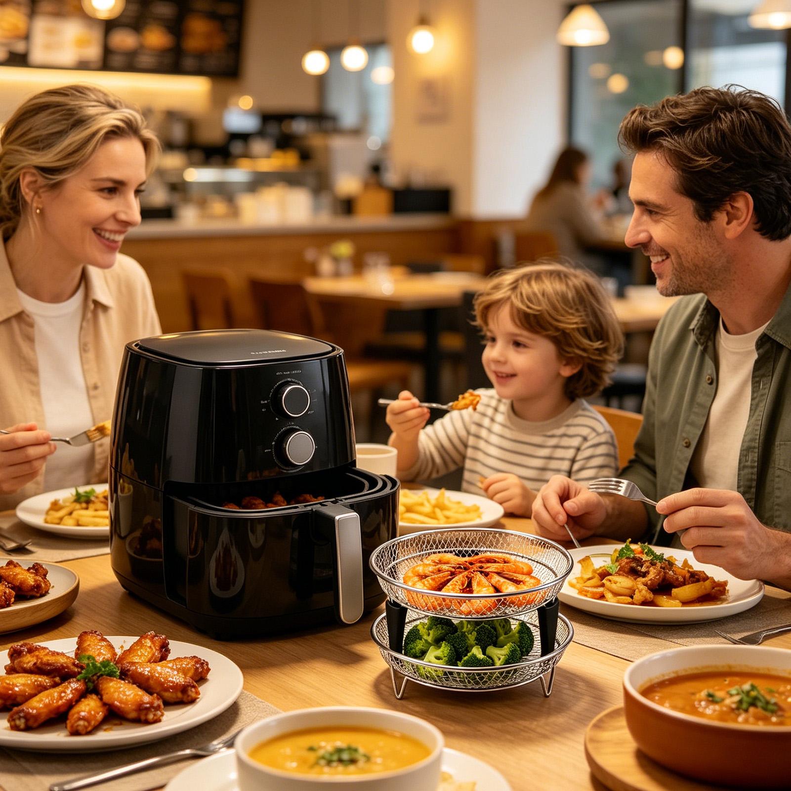 Heißluftfritteusen-Korb aus Ed – Commercial Kitchen Steamer Bewertung und Preis