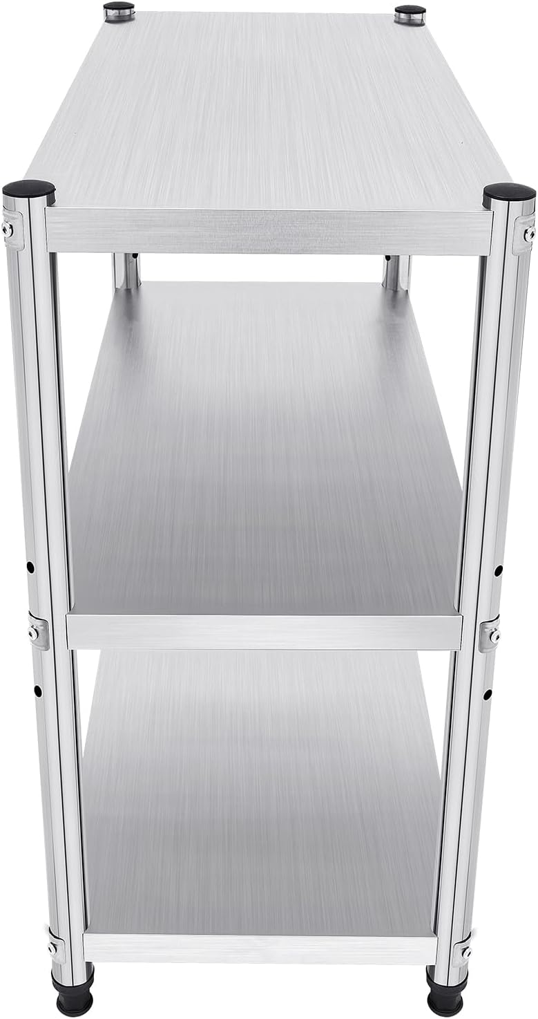 3-stufiges Regal aus Edelstahl – Commercial Kitchen Warehouse Bewertung und Preis