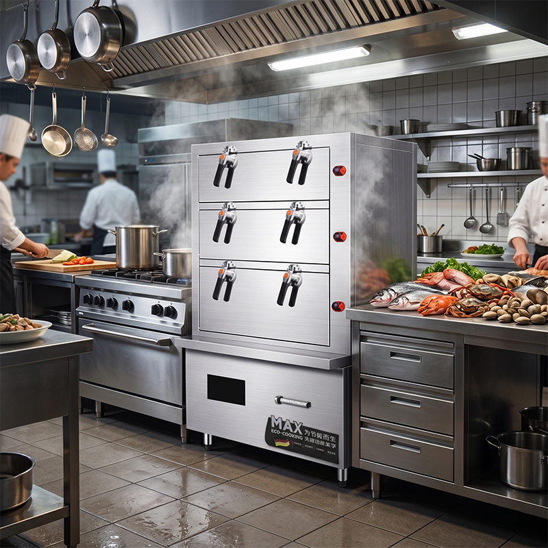 In-Smart 12-Fach Elektrischer  – Commercial Kitchen Steamer Bewertung und Preis