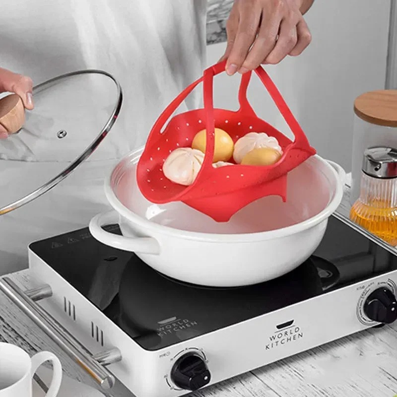 Dampfkorb mit Silikonverlänger – Commercial Kitchen Steamer Bewertung und Preis