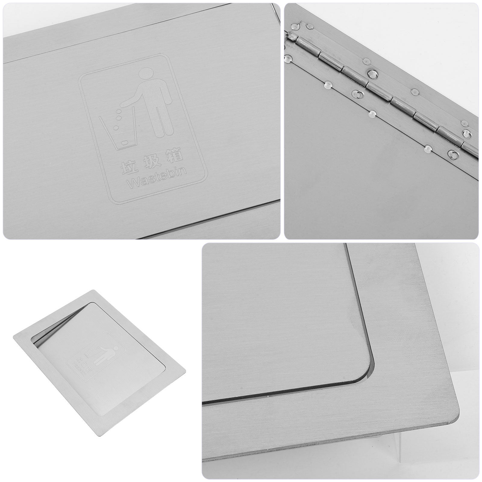 Einbau-Mülleimerdeckel aus Ede – Commercial Kitchen Garbage Can Bewertung und Preis