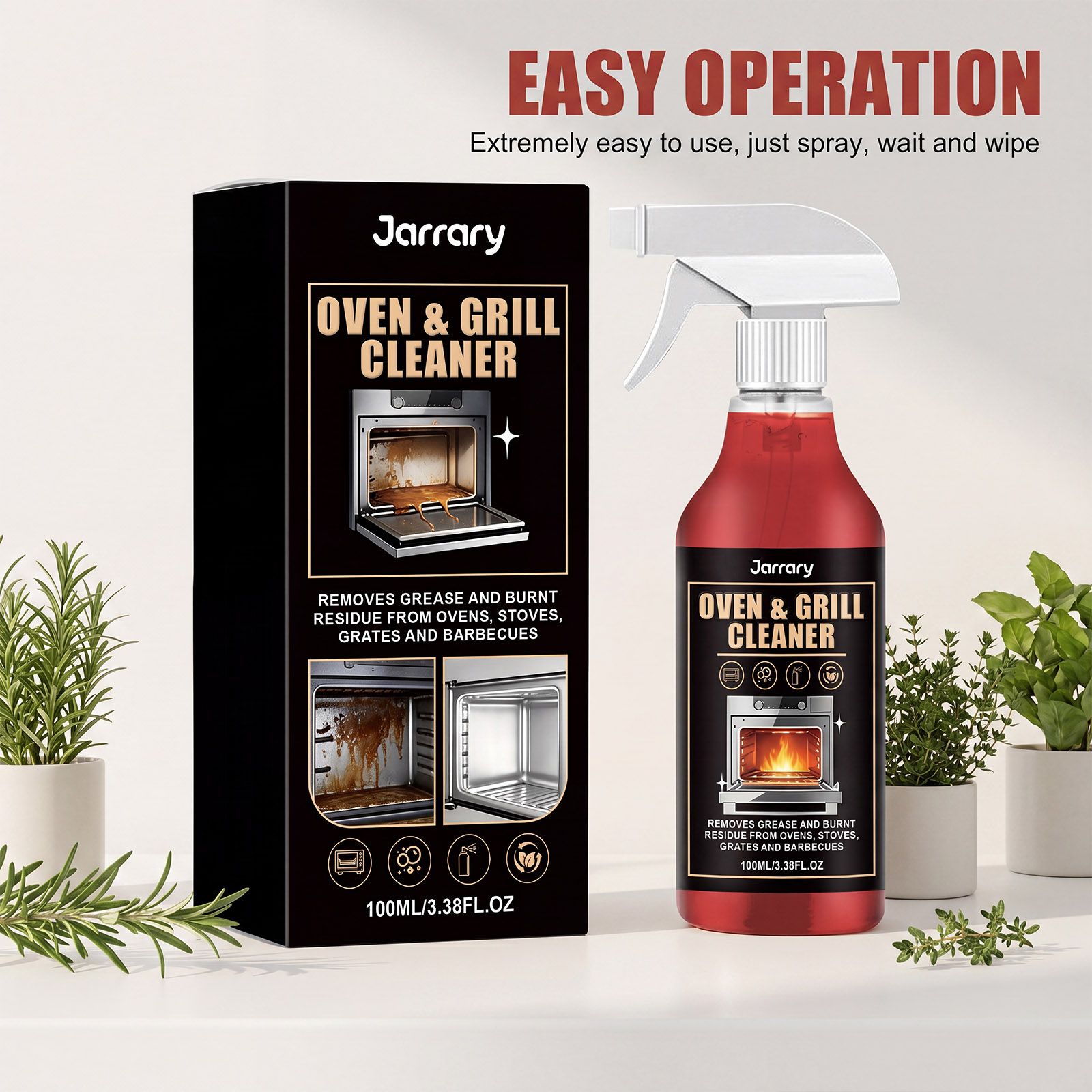 Ofen- und Grill-Entfetter-Spra – Commercial Kitchen Grease Cleaner Bewertung und Preis