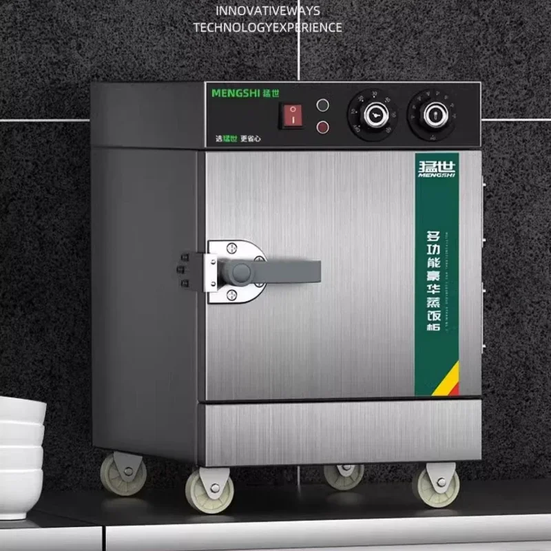 220 V elektrischer Dampfgarer  – Commercial Kitchen Steamer Bewertung und Preis
