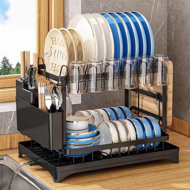 Doppelschichtiger Abtropfständ – Commercial Kitchen Floor Drain Bewertung und Preis