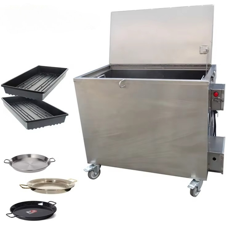 Beheizter Edelstahl-Einweichta – Commercial Kitchen Grease Cleaner Bewertung und Preis