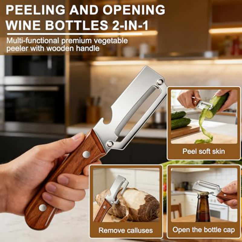 Edelstahl-Küchenschäler Gemüse – Commercial Kitchen Equipment List Bewertung und Preis