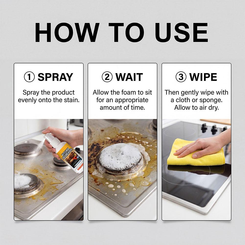 Multimaterial-Sicherer Küchene – Commercial Kitchen Grease Cleaner Bewertung und Preis