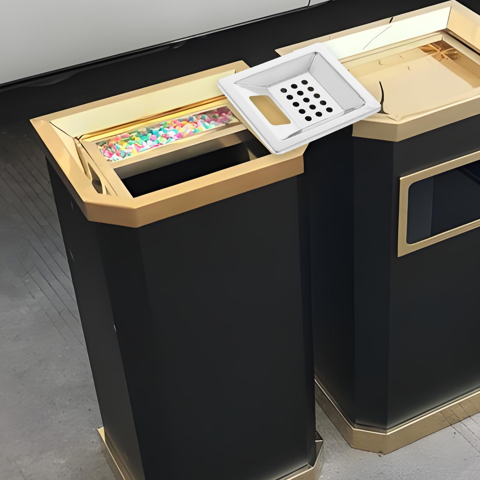 Kunststoff-Mülleimer-Deckel fü – Commercial Kitchen Garbage Can Bewertung und Preis