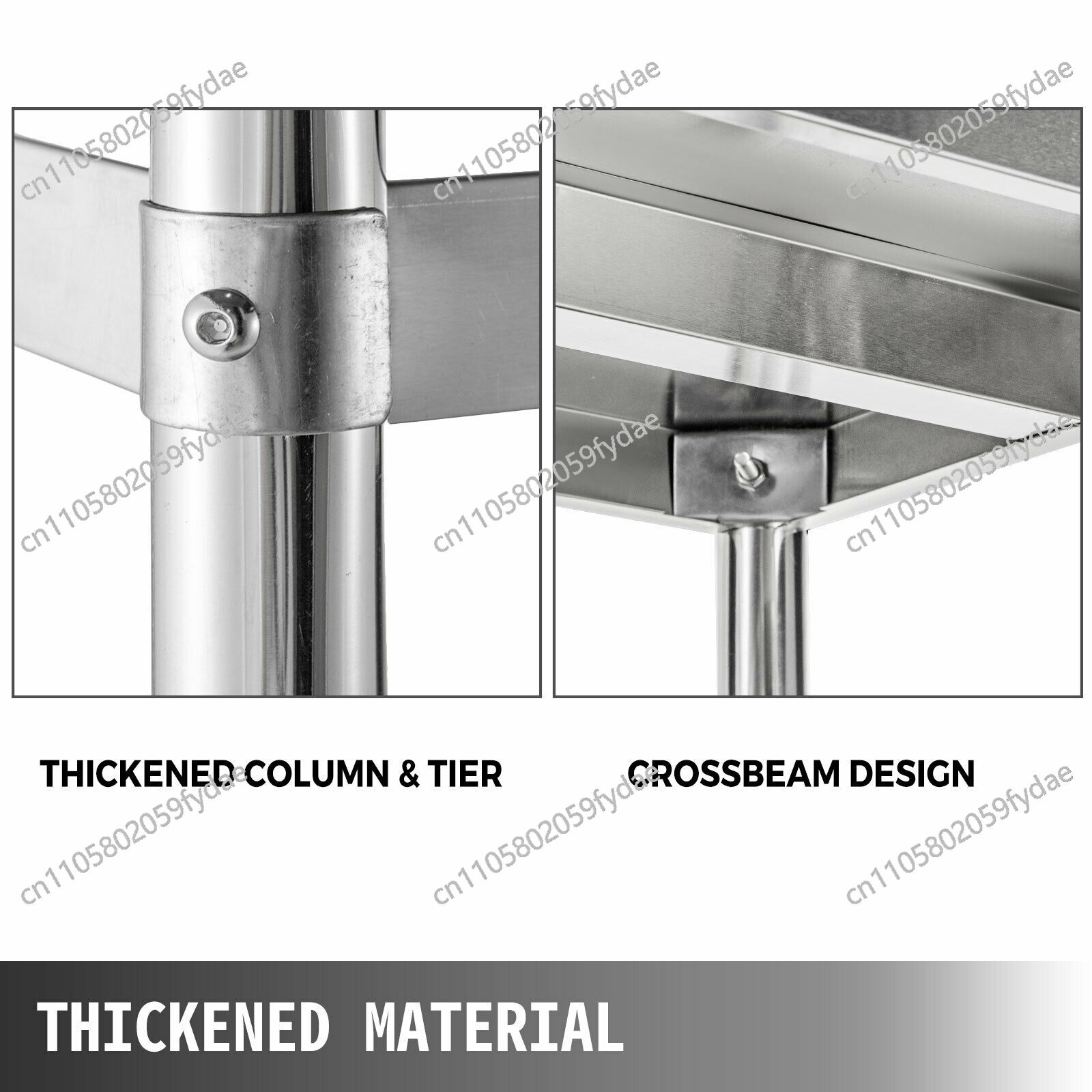4-stöckiges Edelstahl-Lagerreg – Commercial Kitchen Warehouse Bewertung und Preis